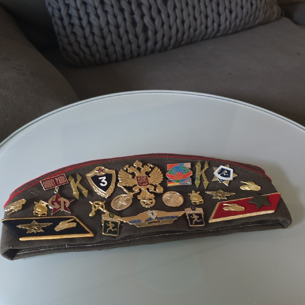 Military Badge Collection Cap